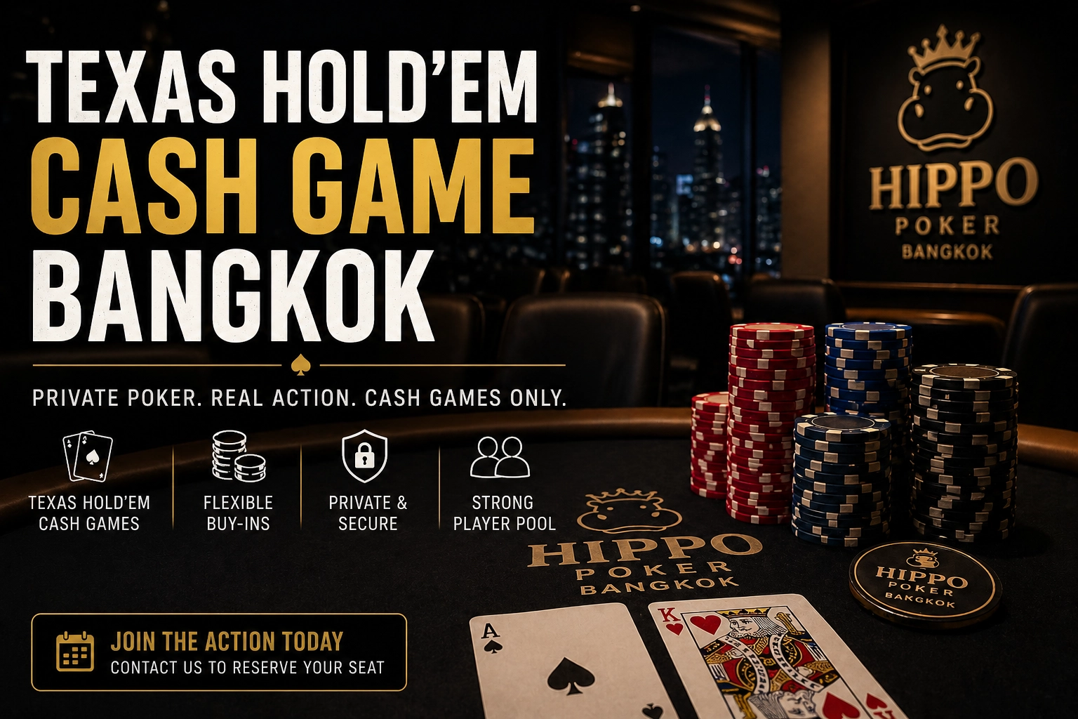 Texas Hold’em Cash Games
